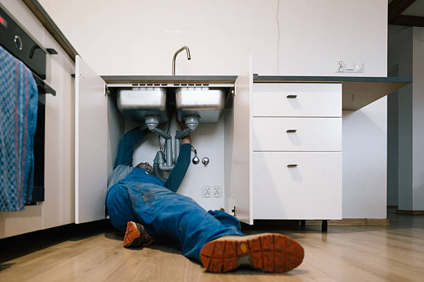 Professional Drain Cleaning technician working in Cocoa, FL
